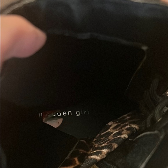 Leopard Print Lace-Up Boots - Picture 6 of 6